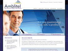 Tablet Screenshot of amblitel.com